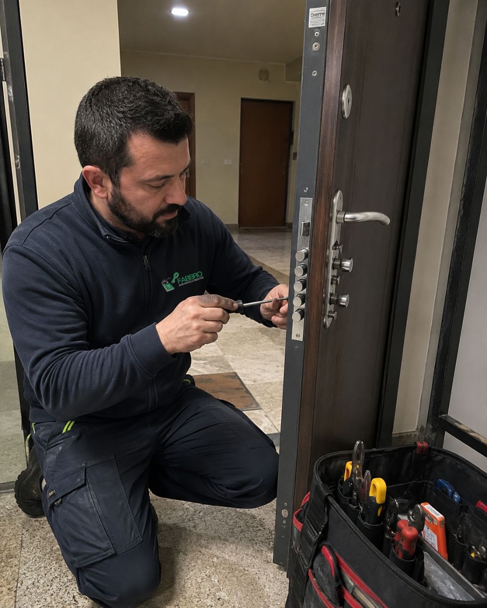Fabbro Roma apertura porta senza scasso